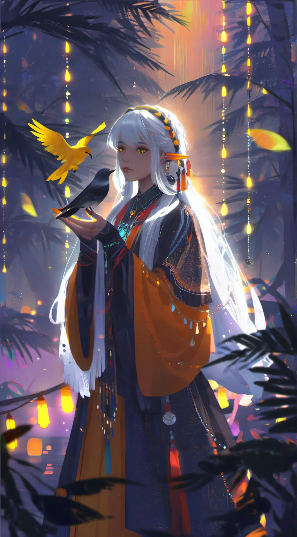 ai character: Hana background