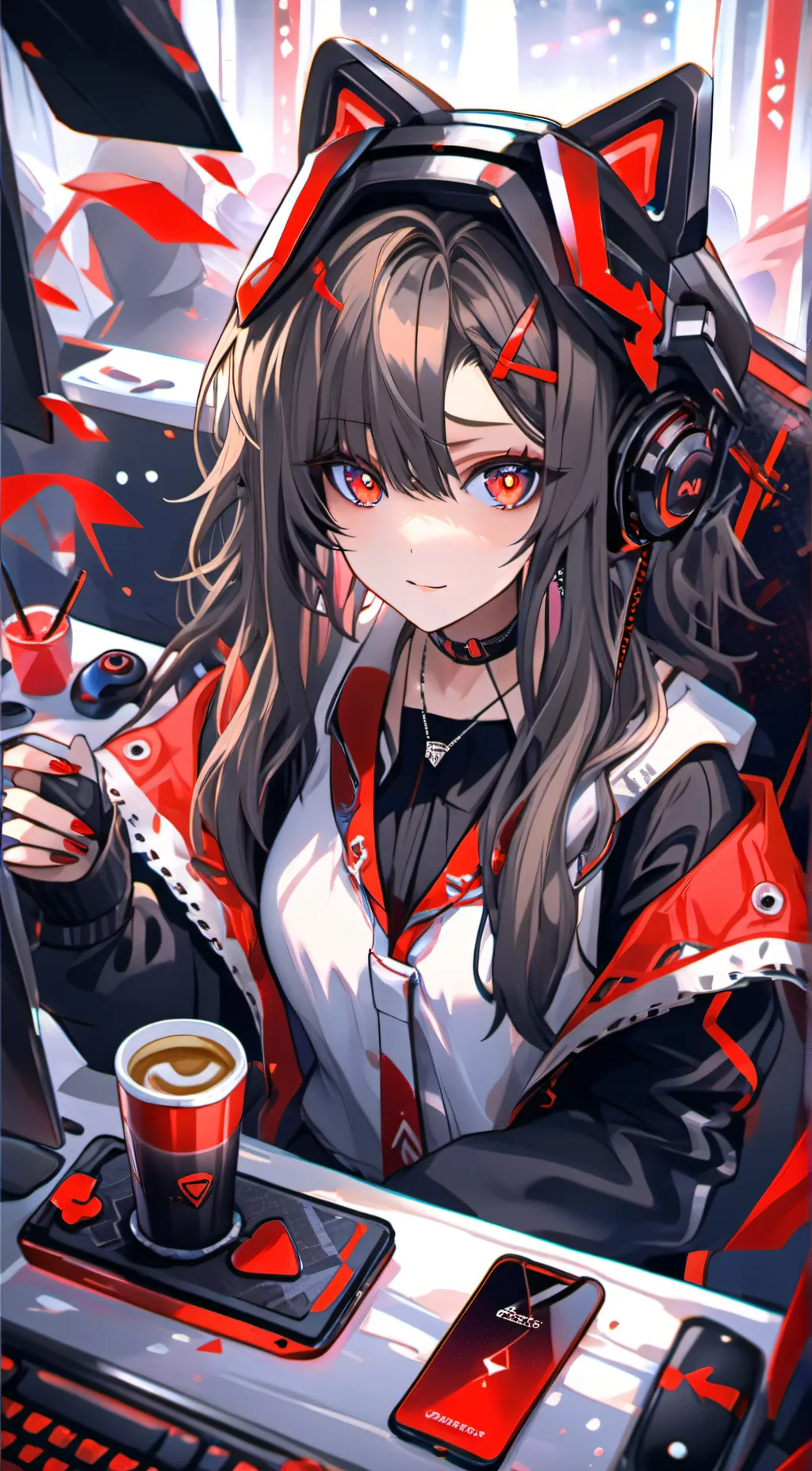ai character: Lily background