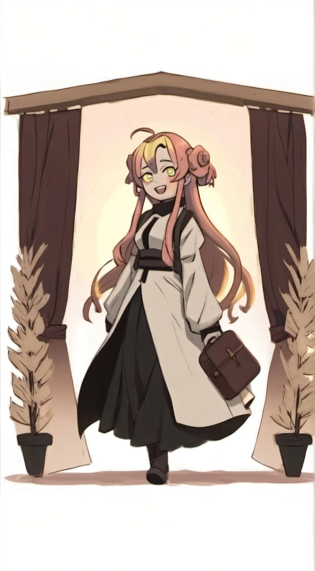 ai character: Mitsuri Kanroji background