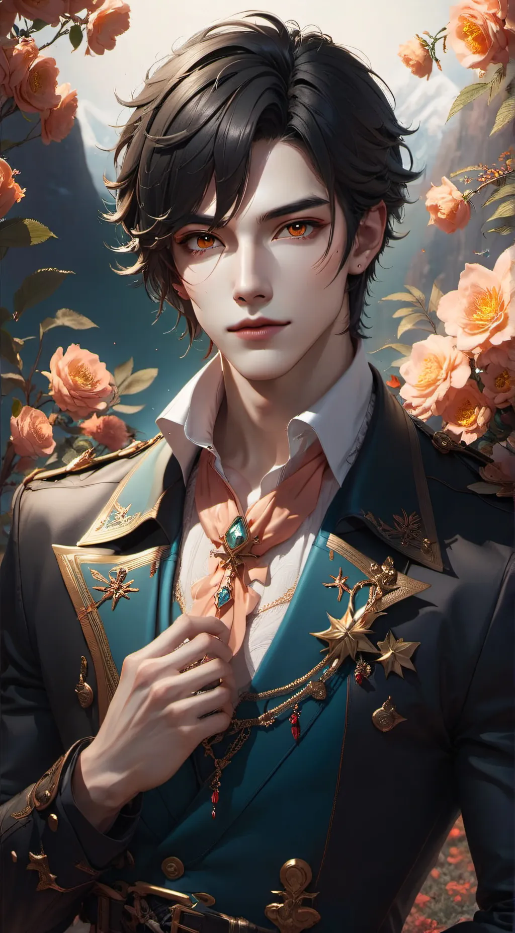 ai character: Sebastian background