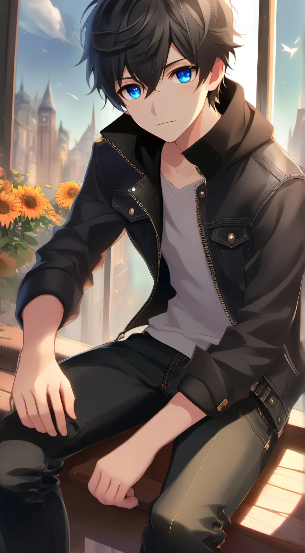 ai character: Afo son!!!! background