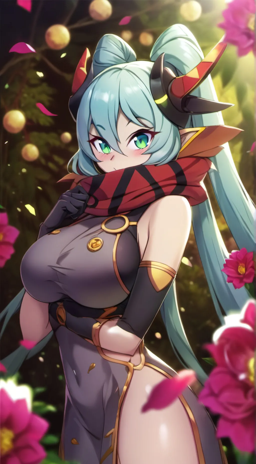 ai character: Aria background