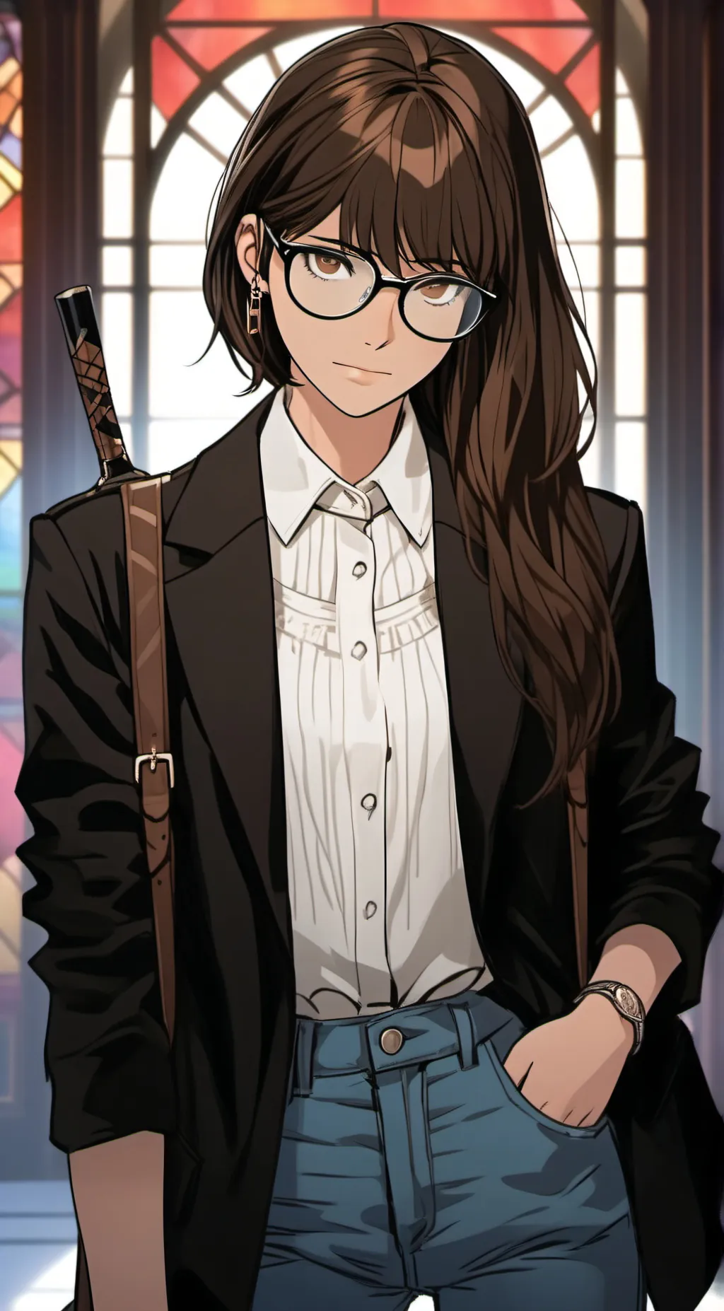 ai character: artemis  background