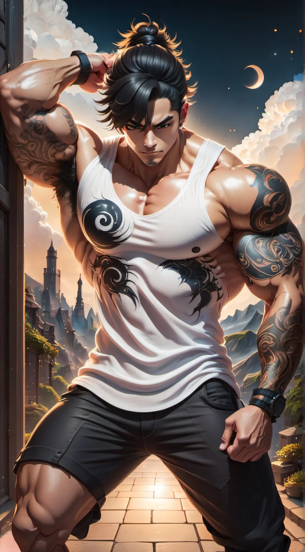 ai character: Futao background