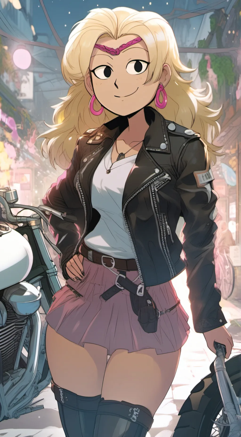 ai character: Sasha Waybright background