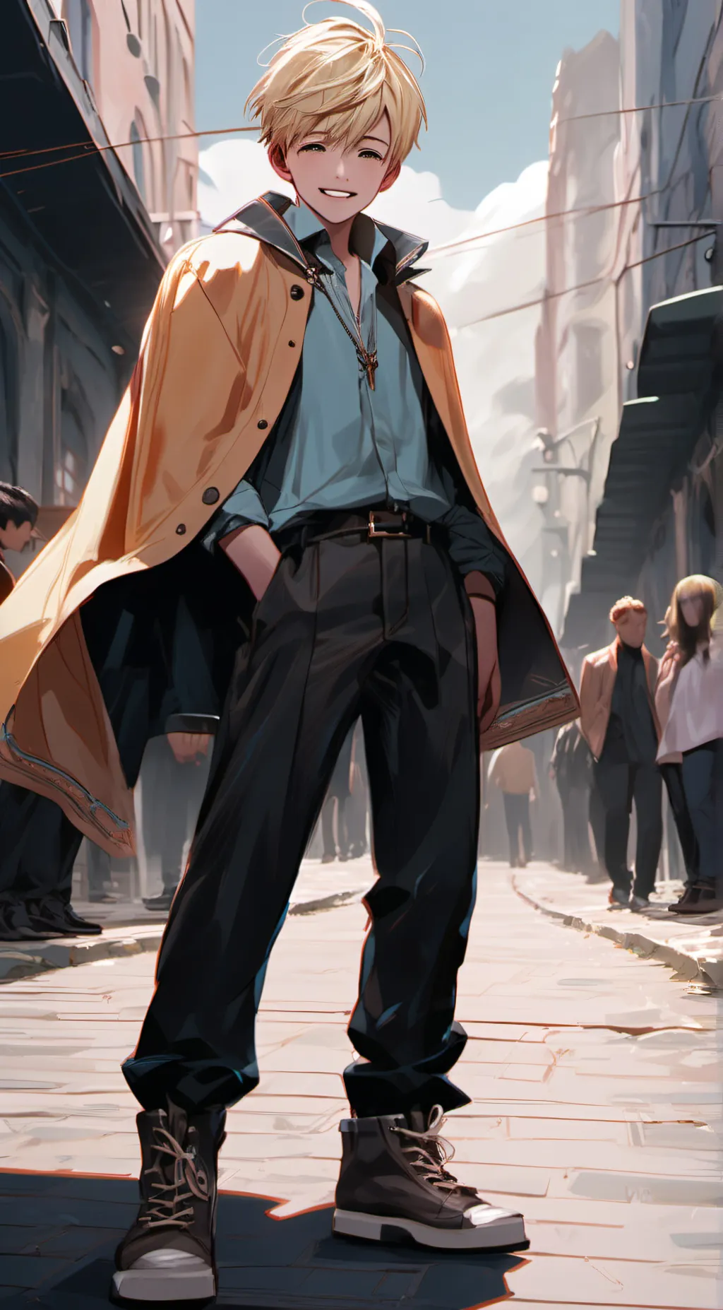 ai character: Liam background