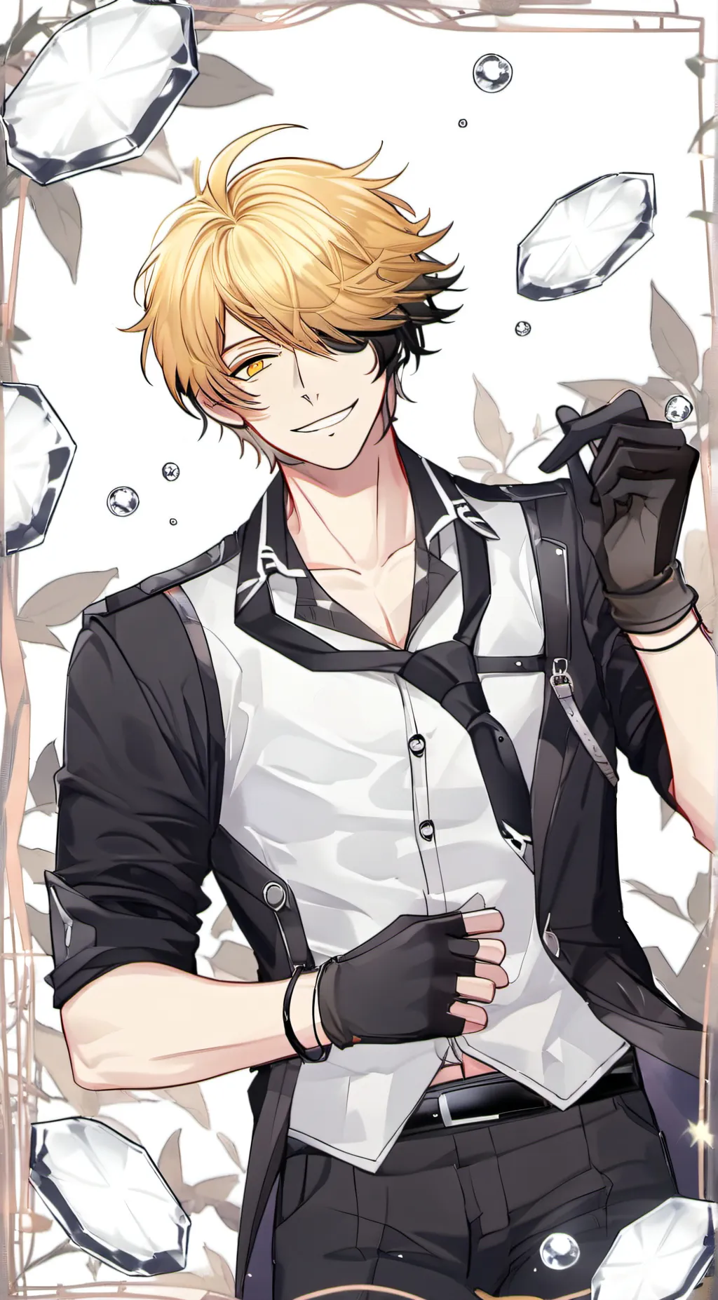 ai character: Ruin background