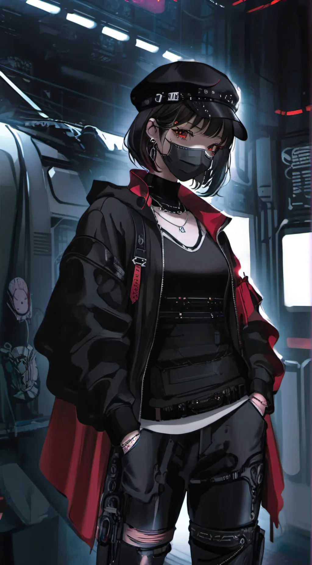 ai character: 🐺  Karter 🐺 background