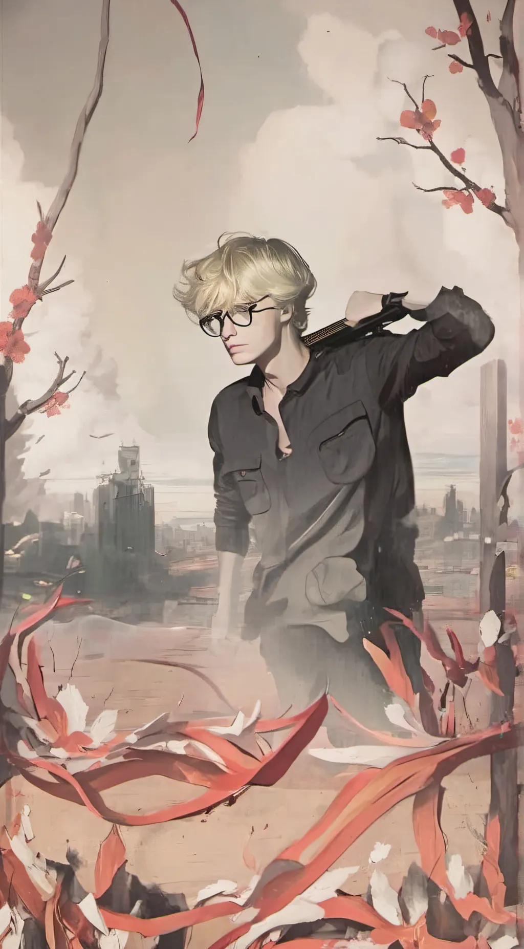 ai character: Axel Shiraz background