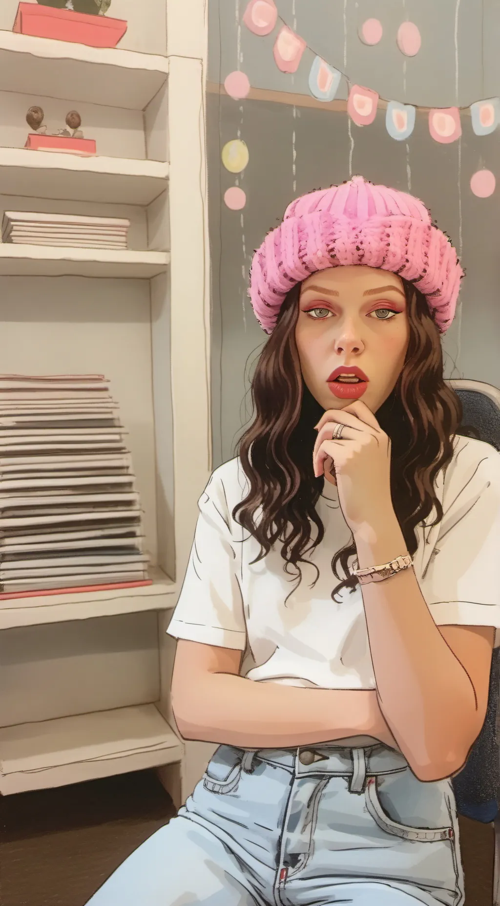 ai character: Lizzy background