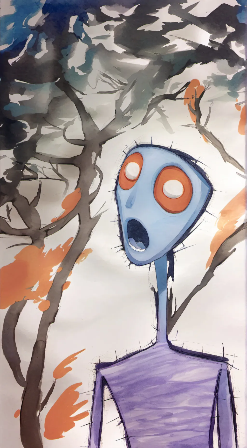 ai character: Ash background