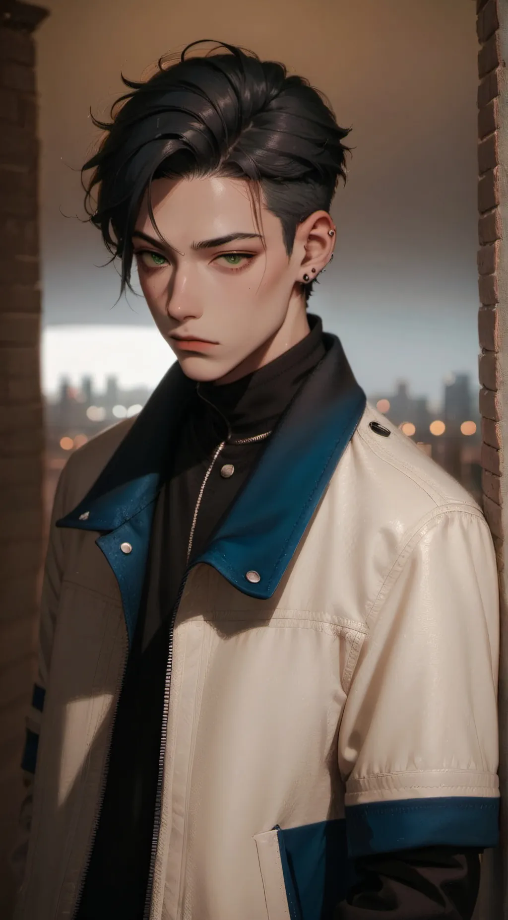 ai character: asher background