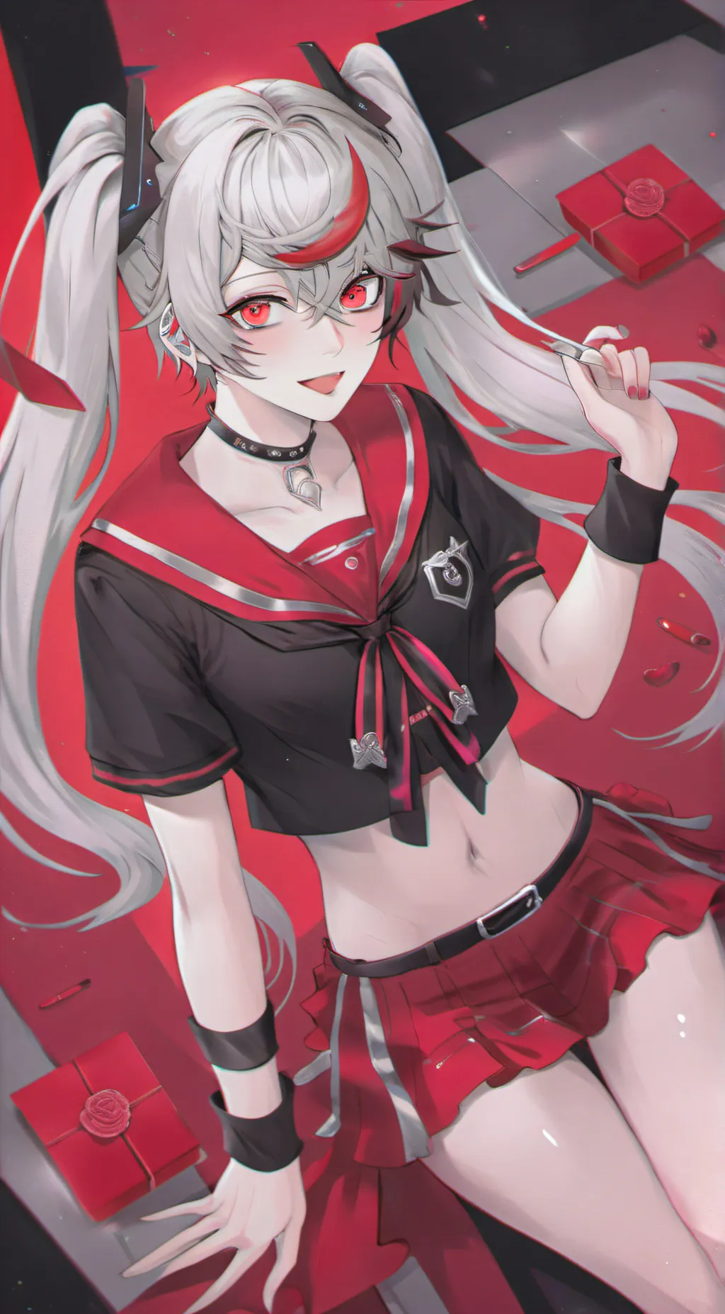 ai character: Yüna mighinton  background