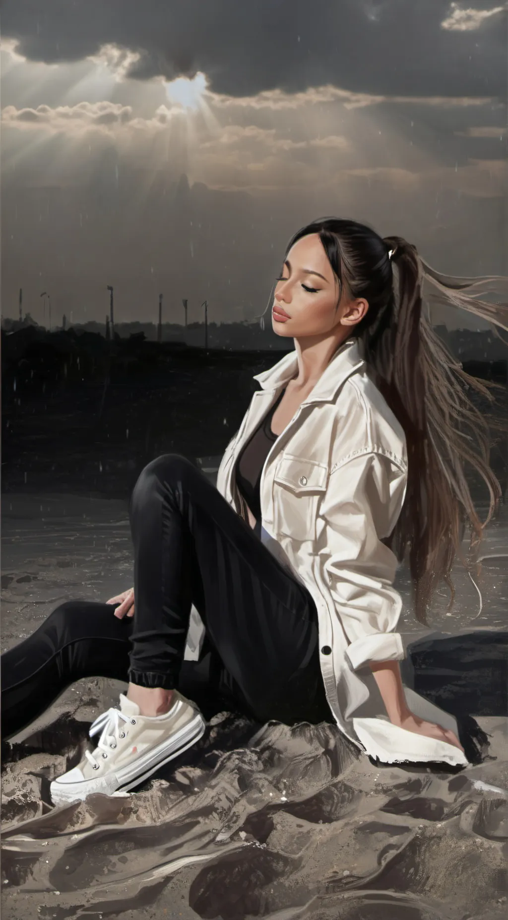 ai character: Georgina  background