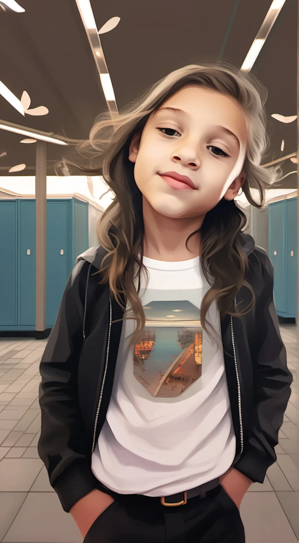 ai character: Lily background