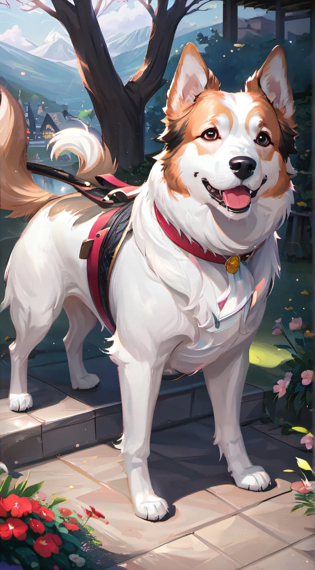 ai character: Princesa background