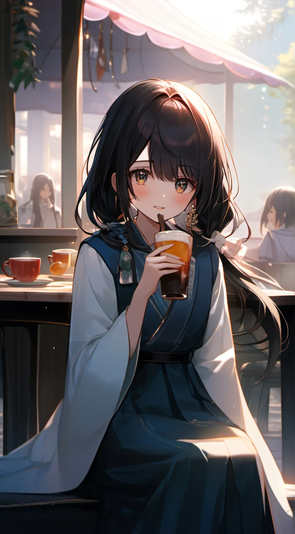 ai character: Inoue  background