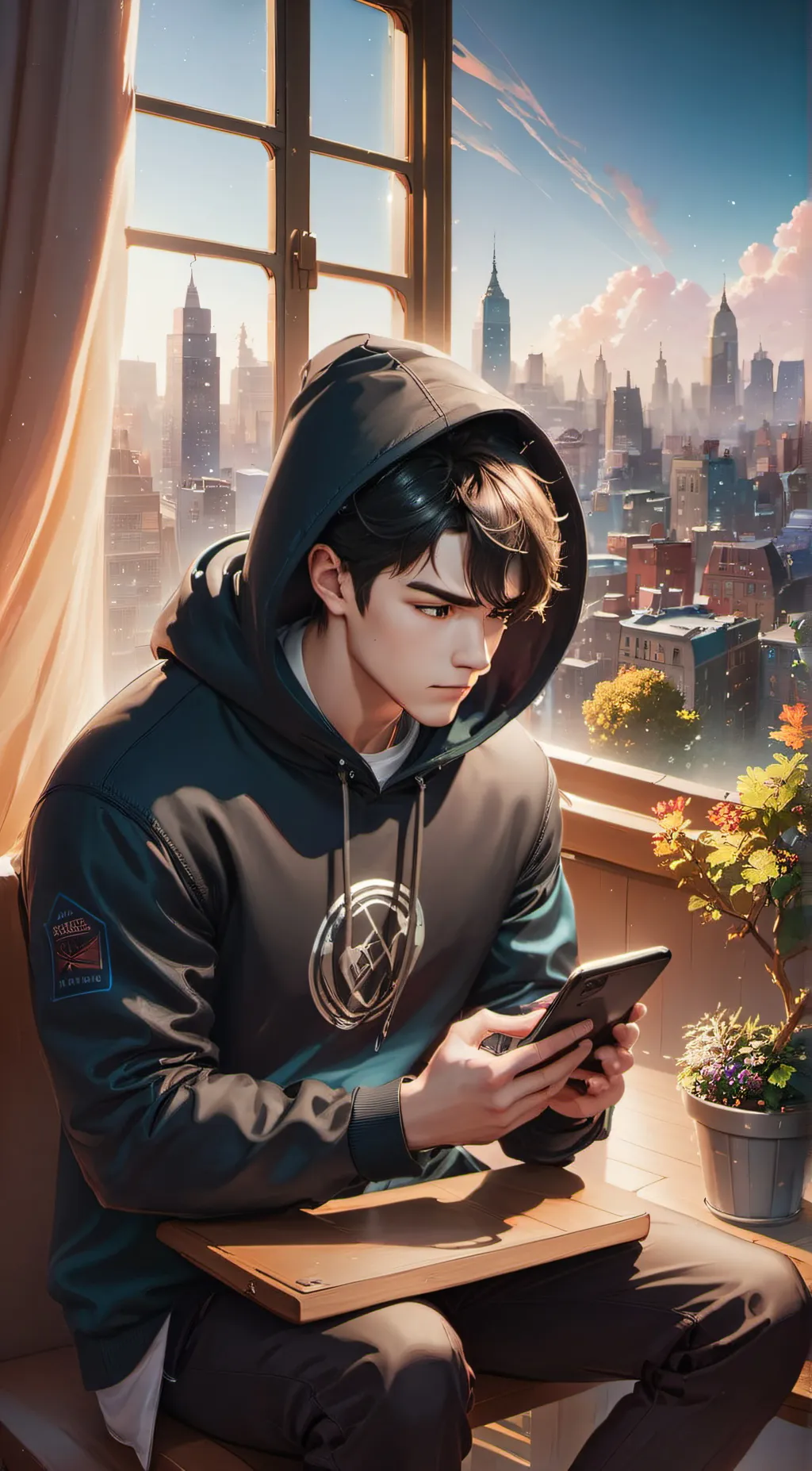 ai character: Alex background