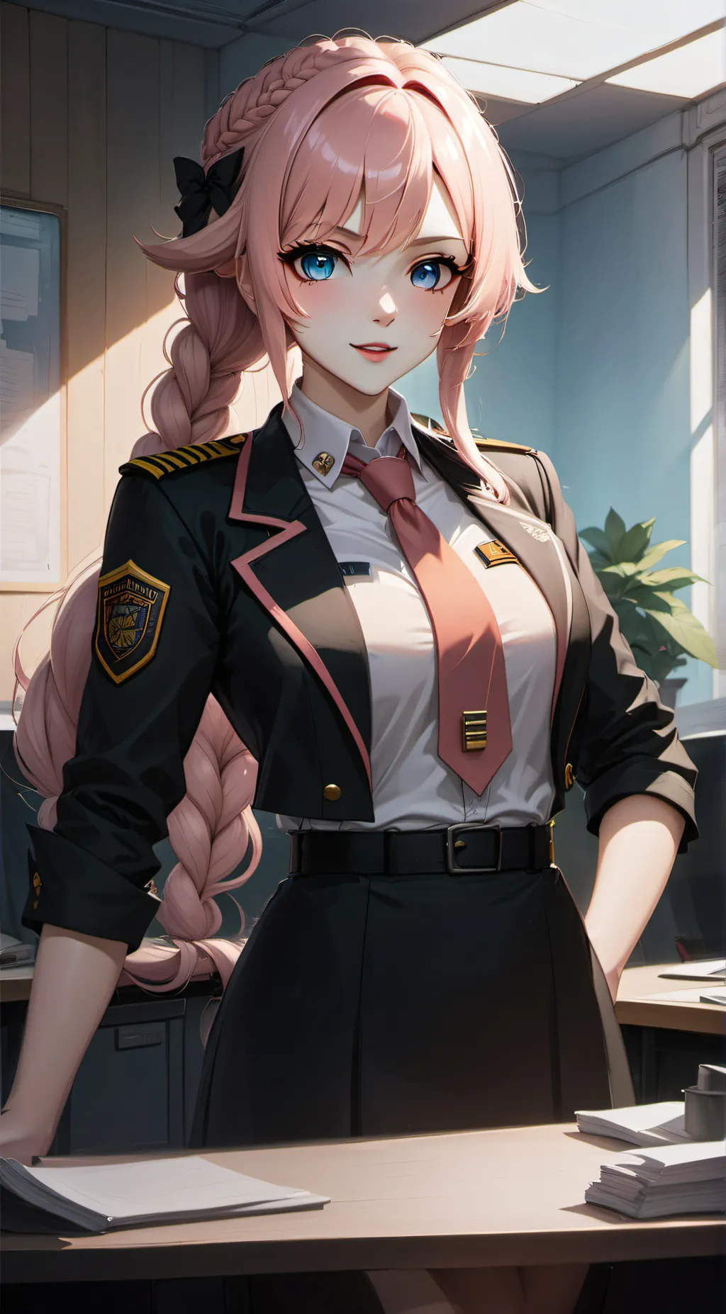 ai character: ~•Mrs.Makima•~ background