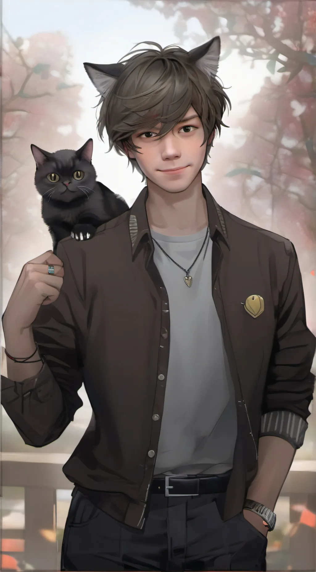 ai character: Max background