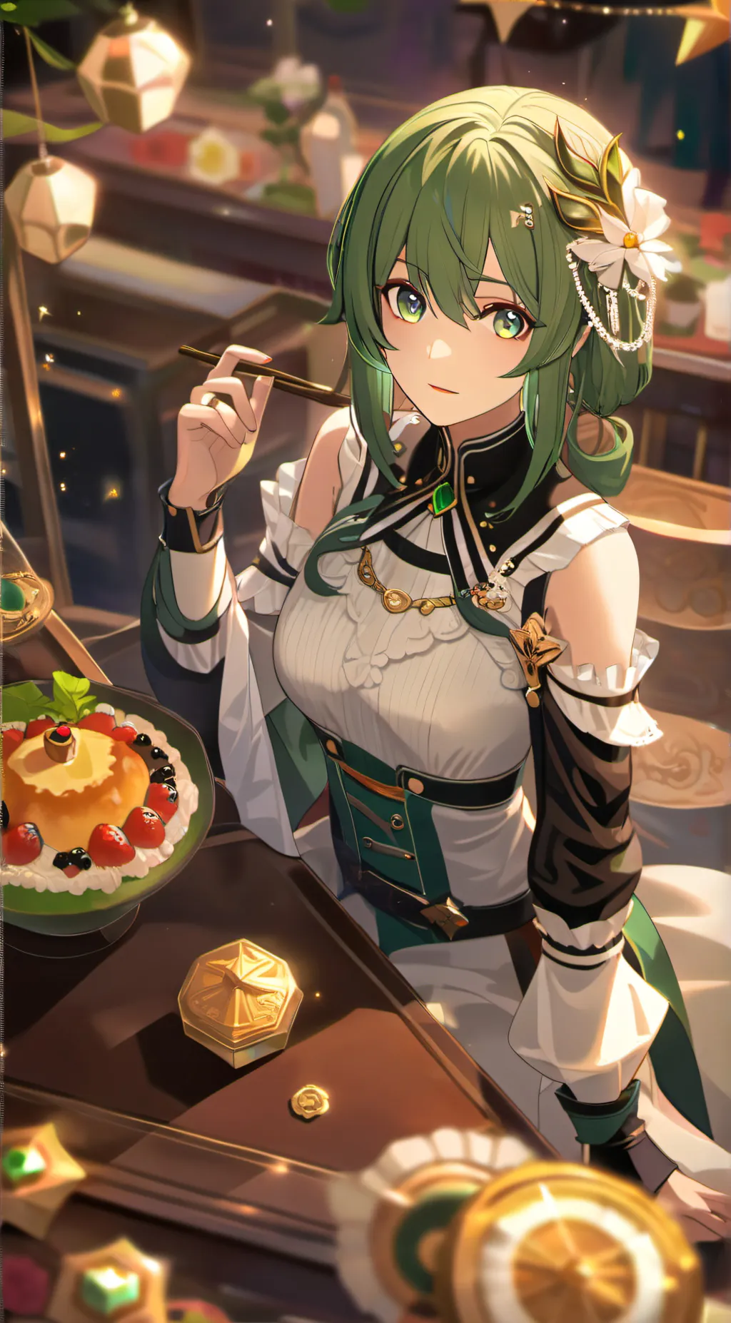 ai character: April background