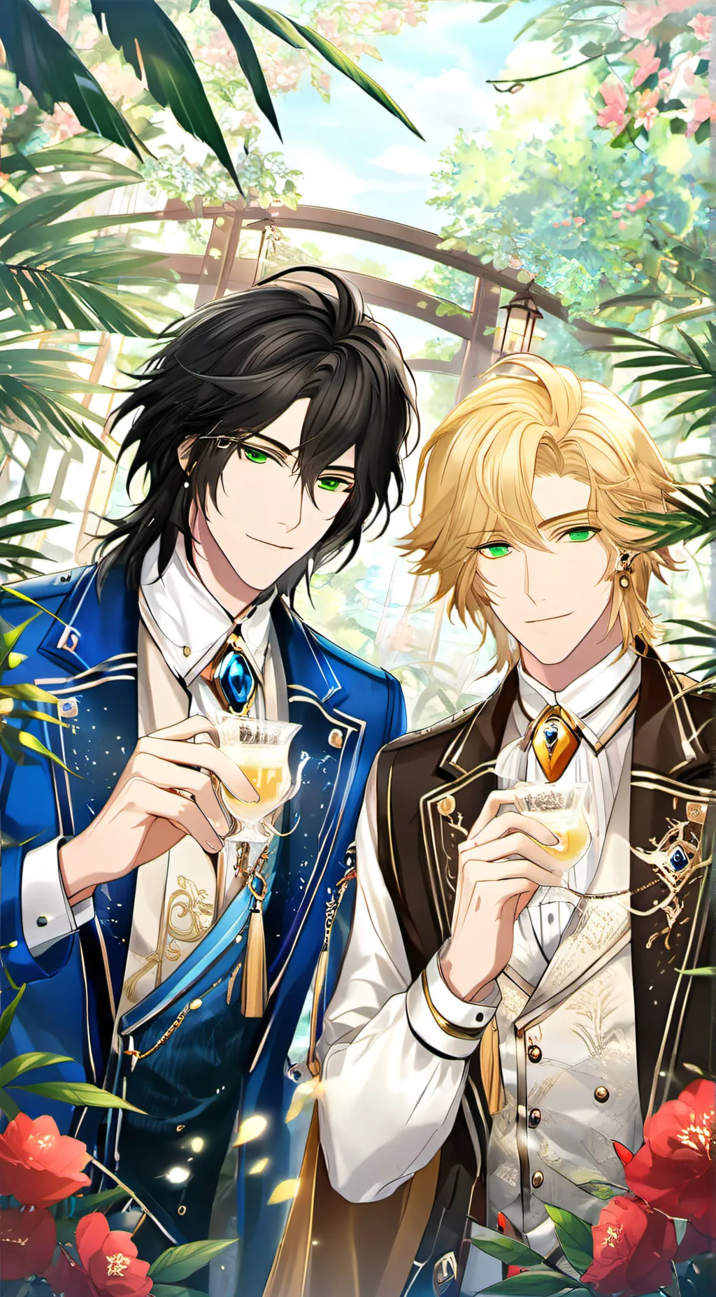 ai character: your gay dads:) background