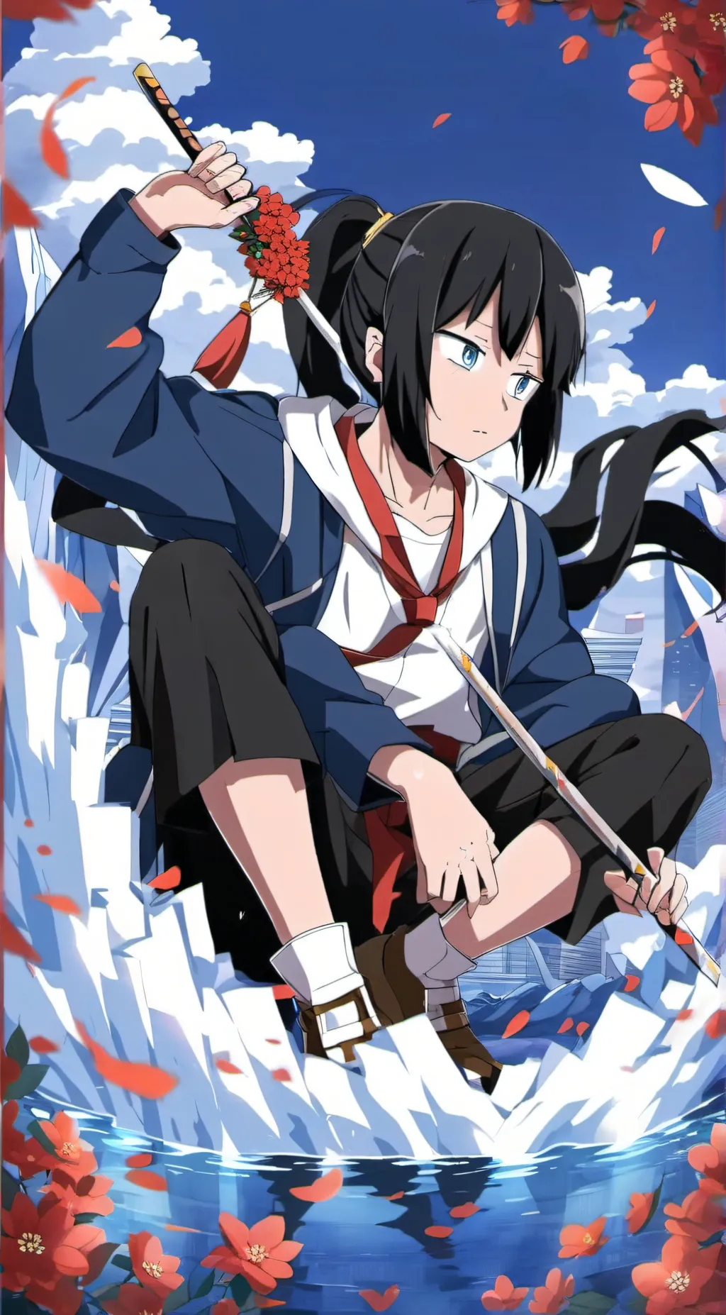 ai character: Jiro  background