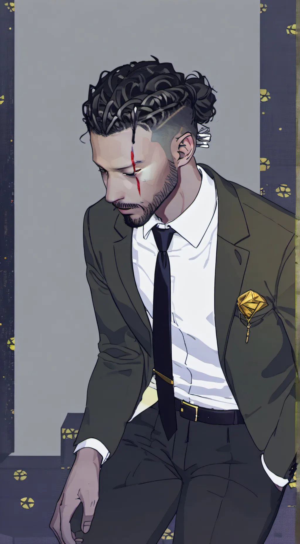 ai character: deku by kudo tucke background