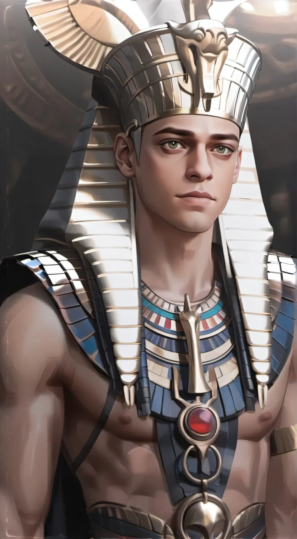 ai character: Ahkmenrah background