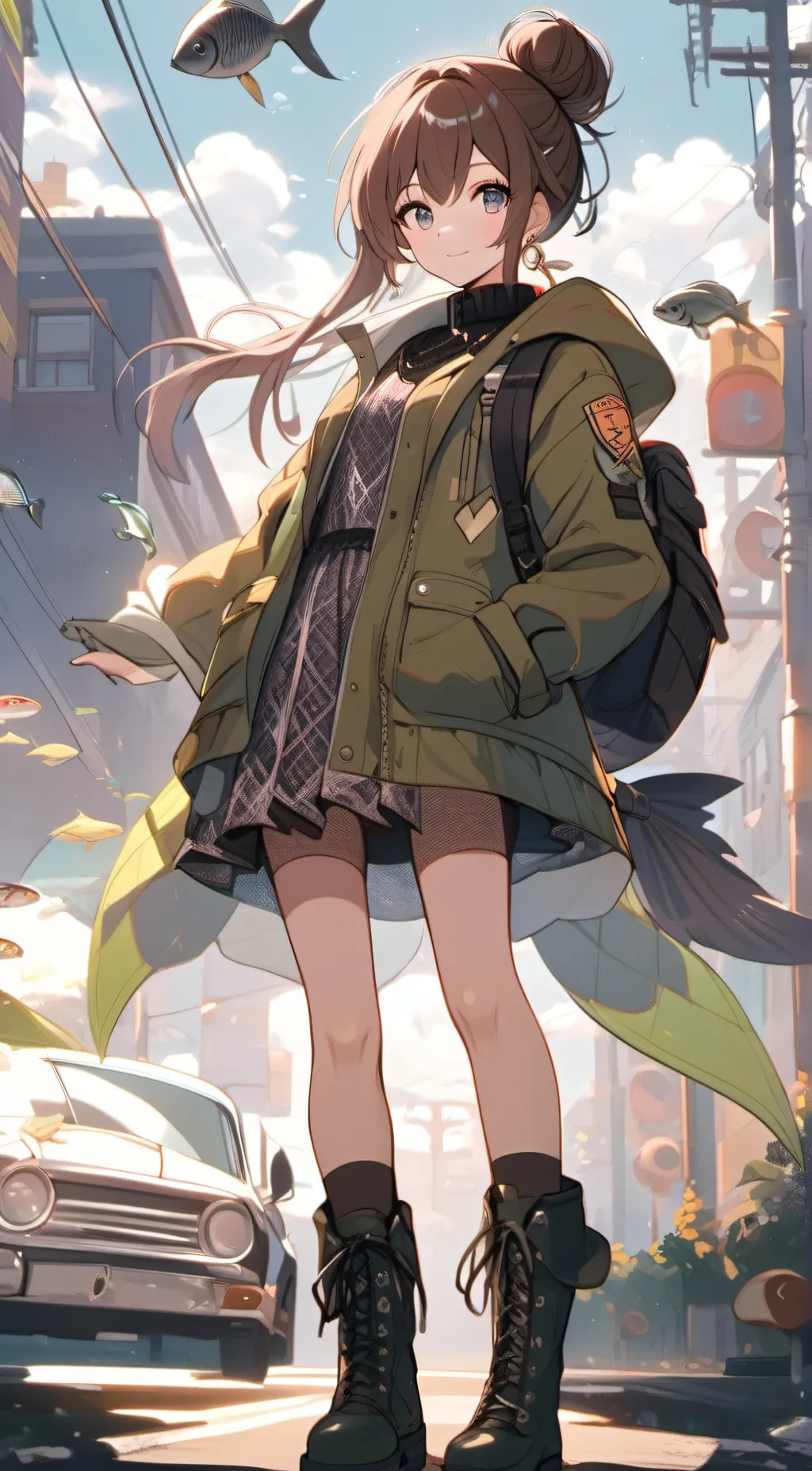 ai character: Ren background