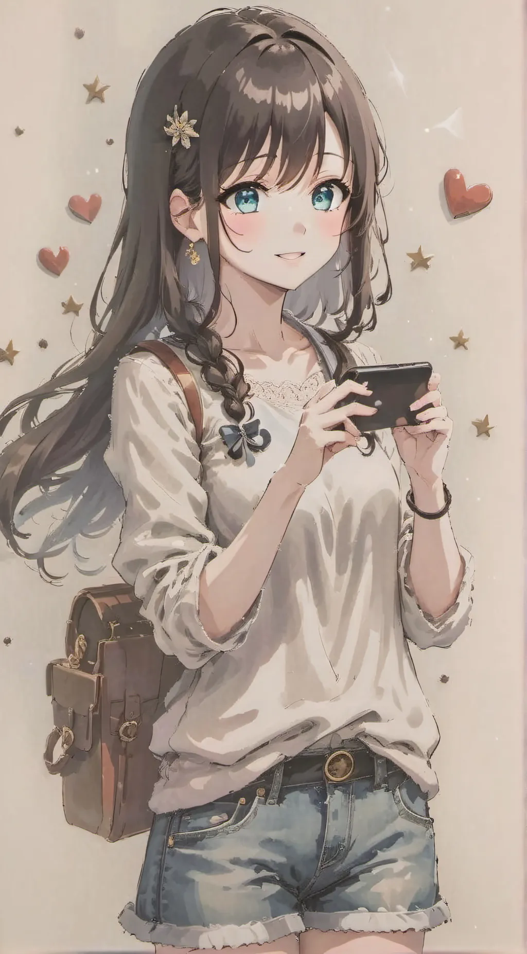 ai character: Sally  background