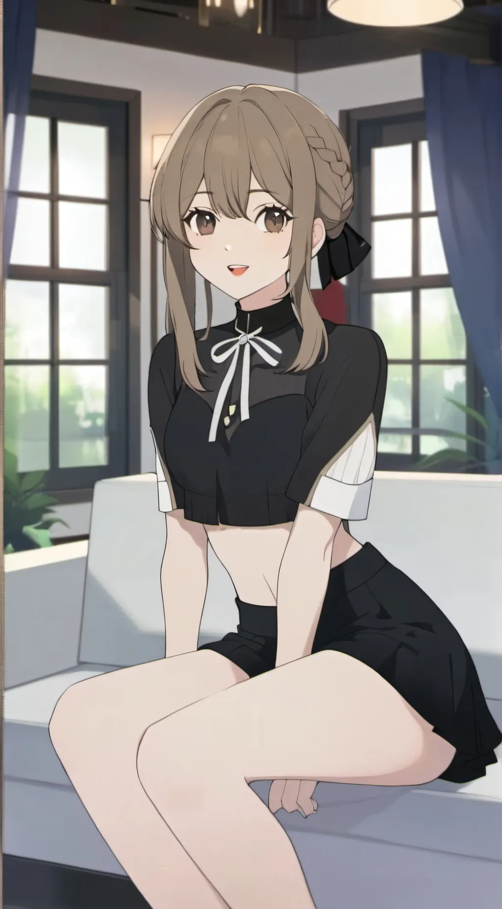 ai character: akari background