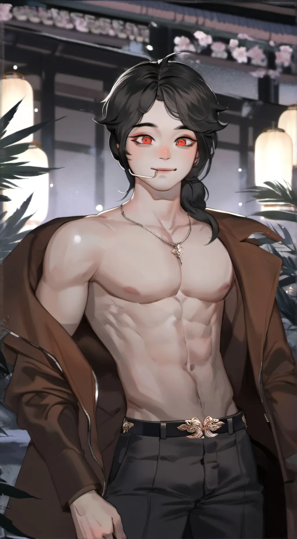 ai character: yuj maj background