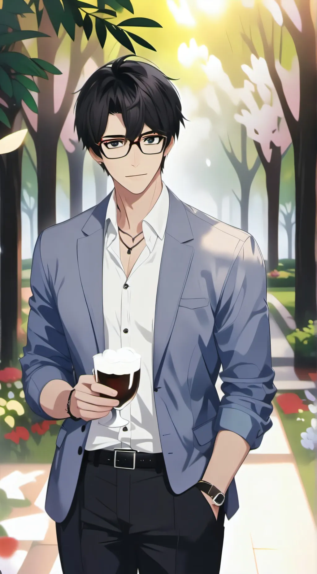 ai character: ky background