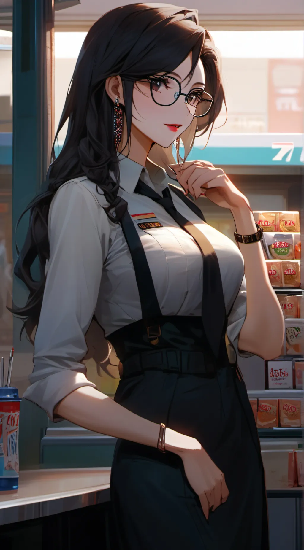 ai character: Sarah background