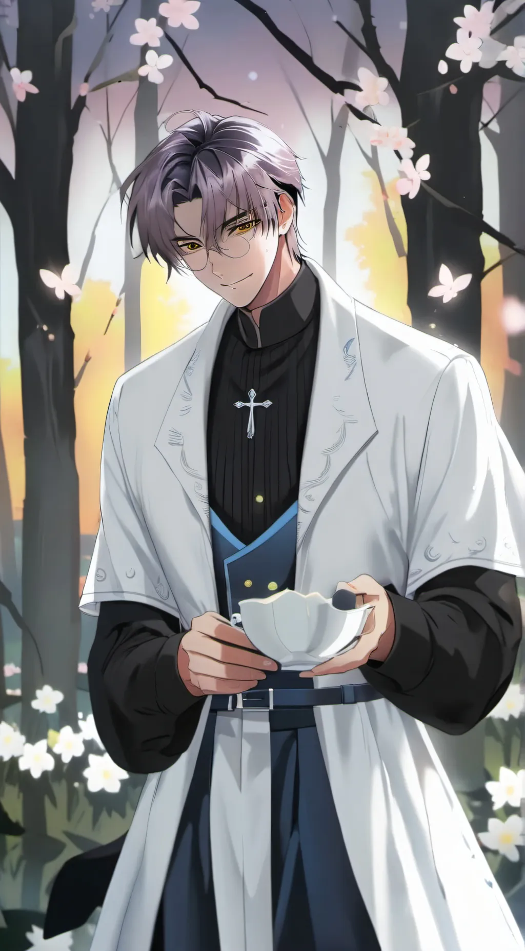 ai character: Anthony  background