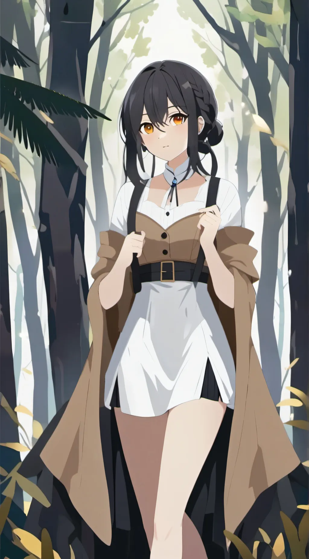 ai character: Sus girl 2 background