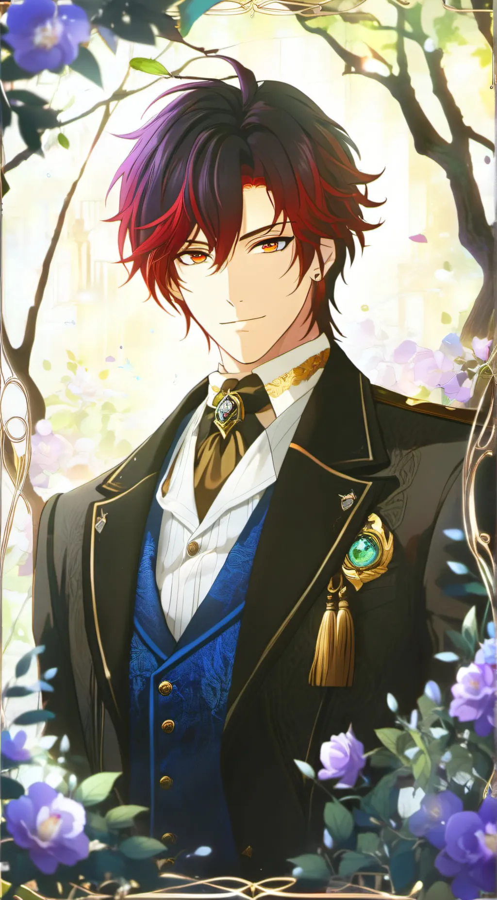 ai character: Butterfly sister background