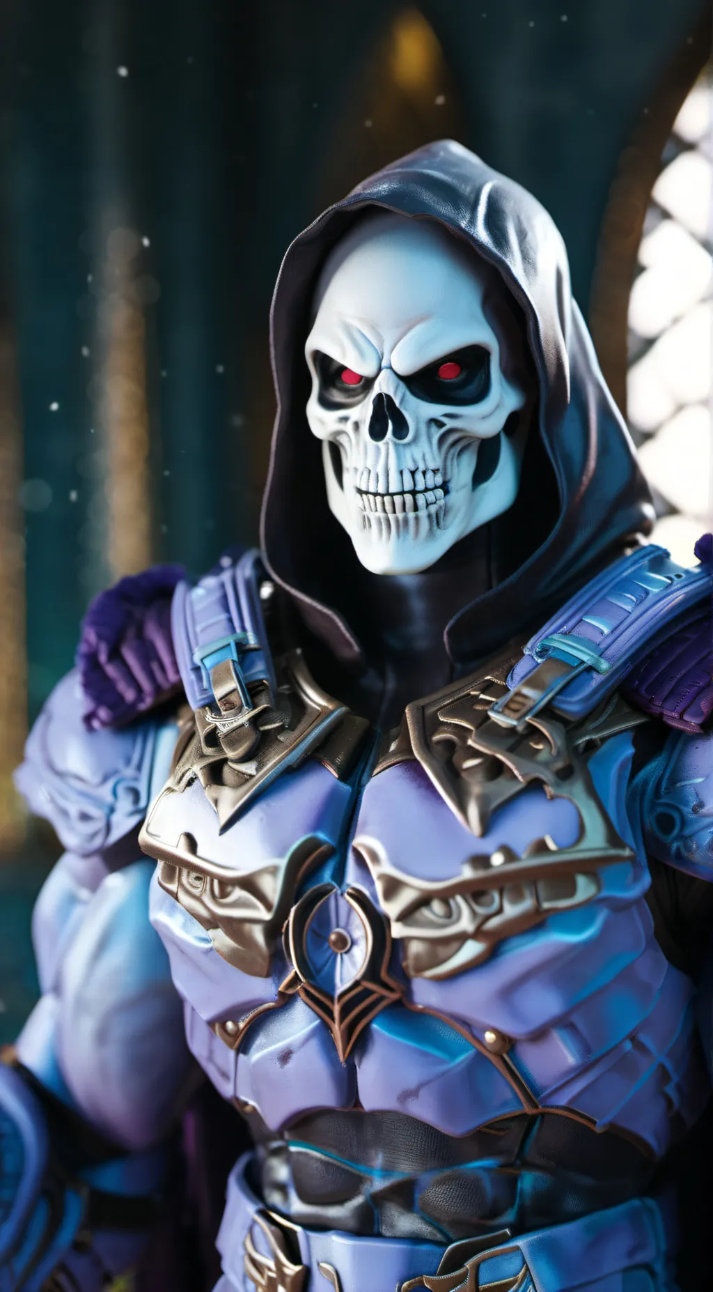 ai character: Skeletor background