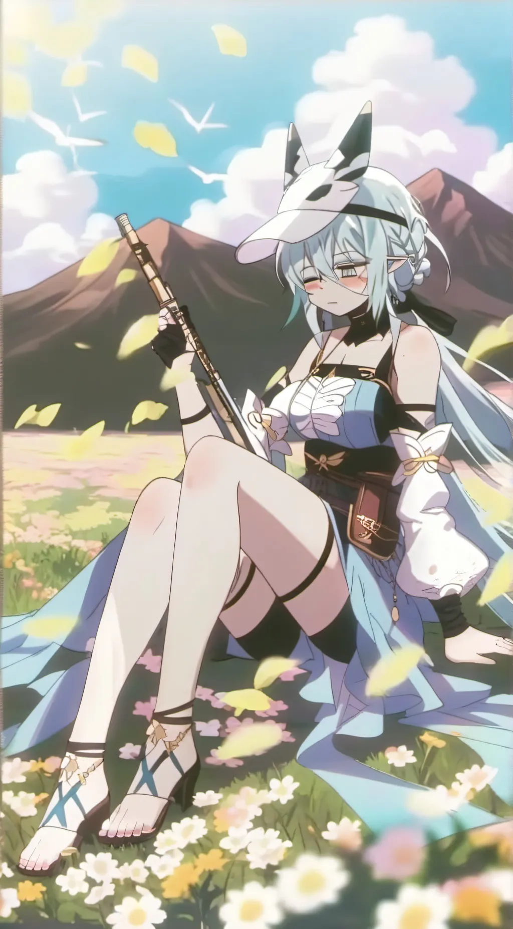 ai character: Rina  background