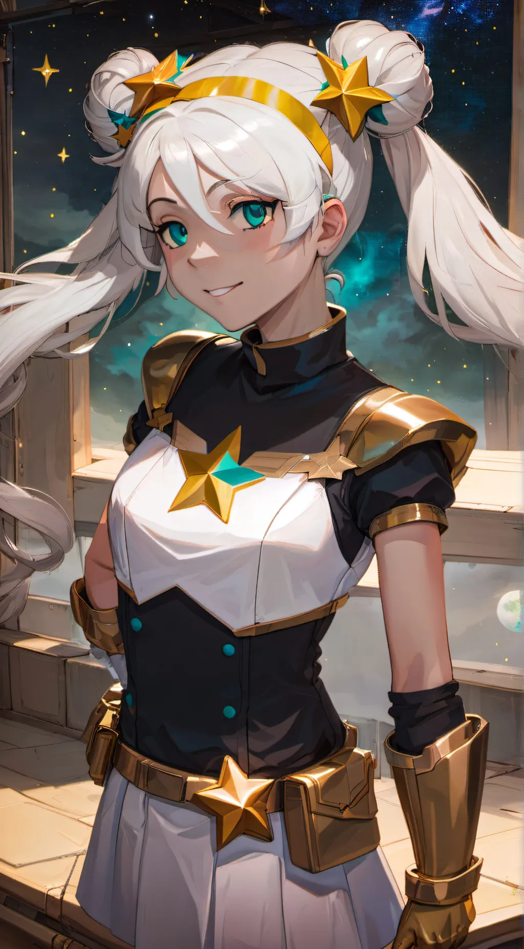 ai character: Vivid Star background