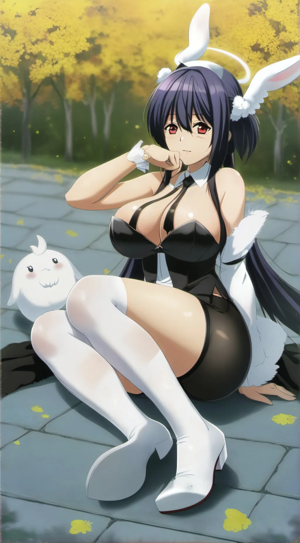 ai character: Akeno background