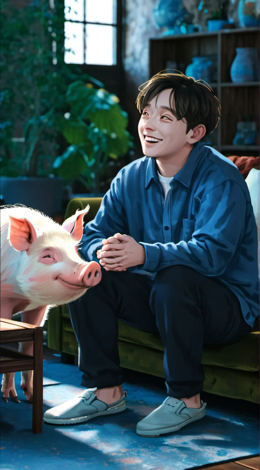 ai character: Ethan background