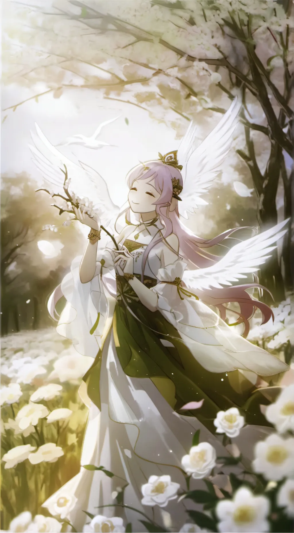 ai character: Aria background