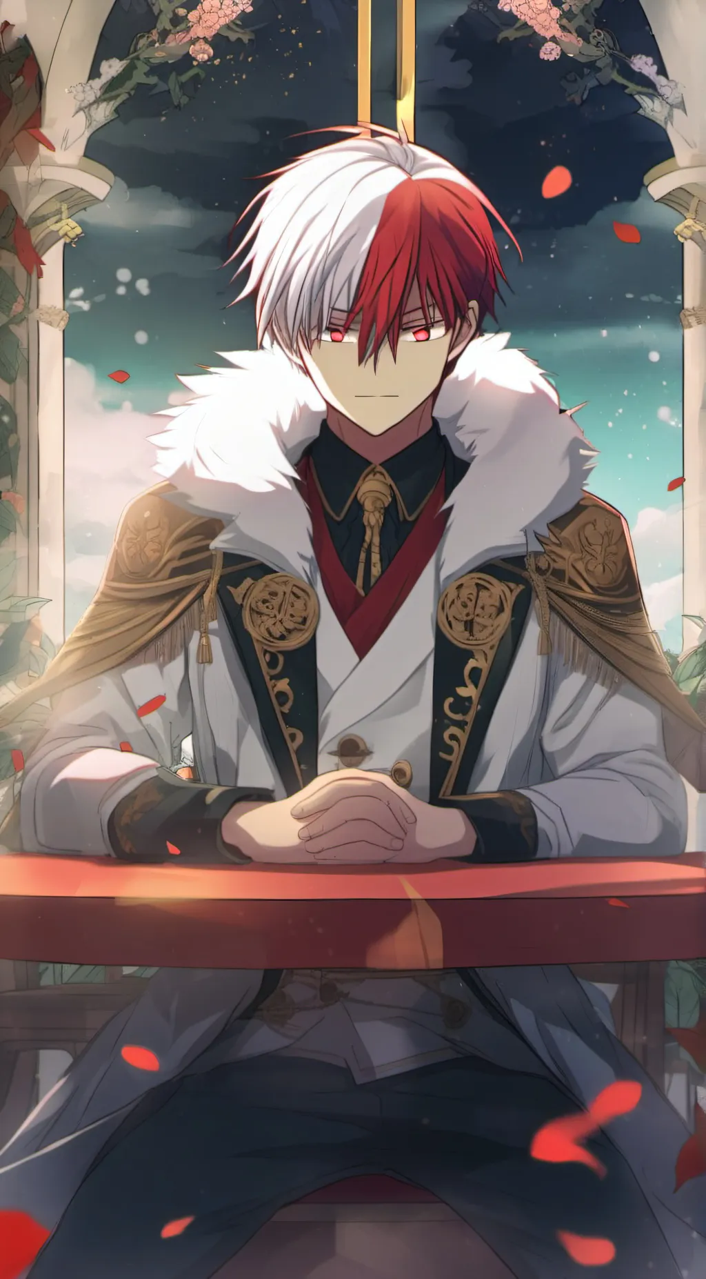 ai character: Shoto  background