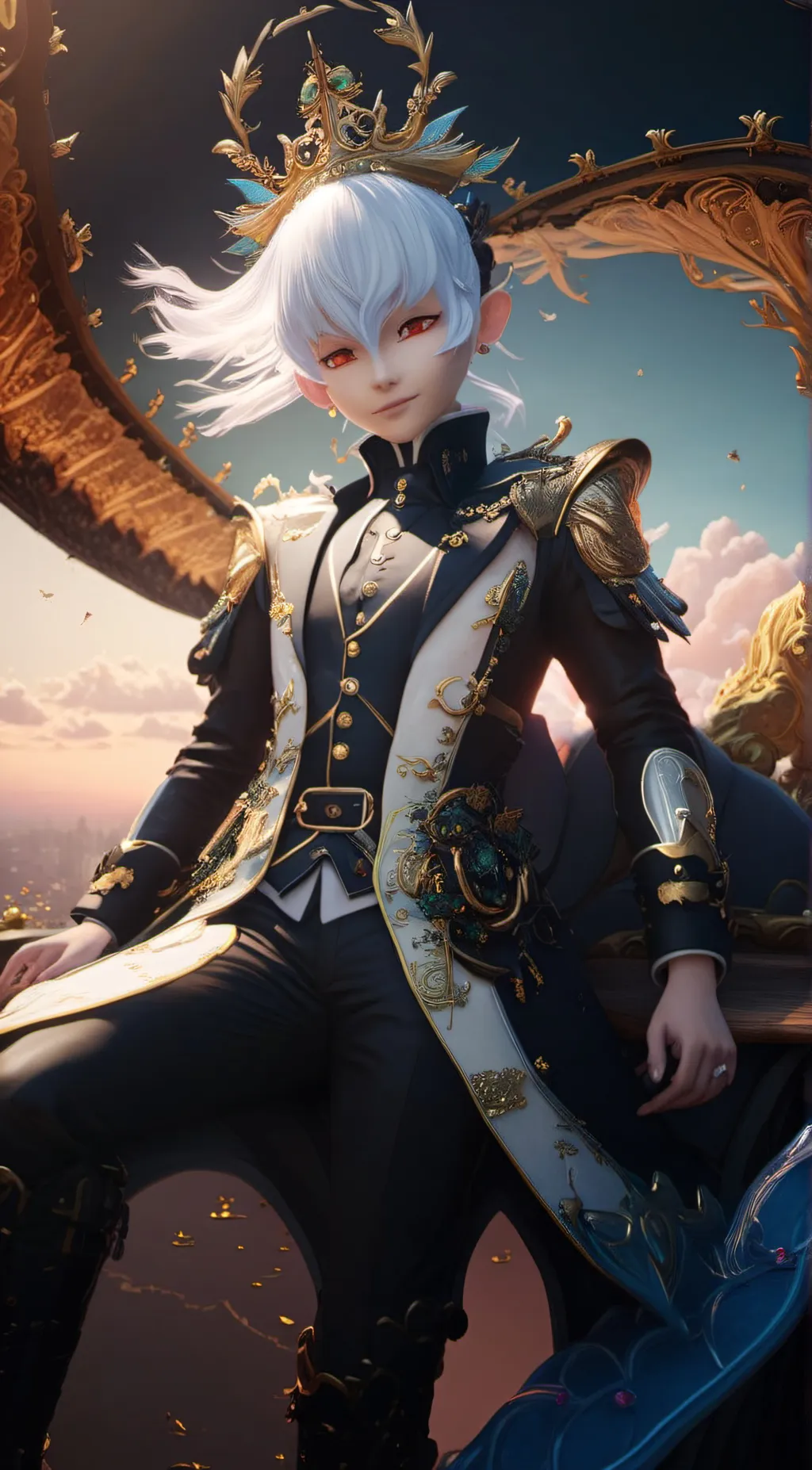 ai character: Ash background