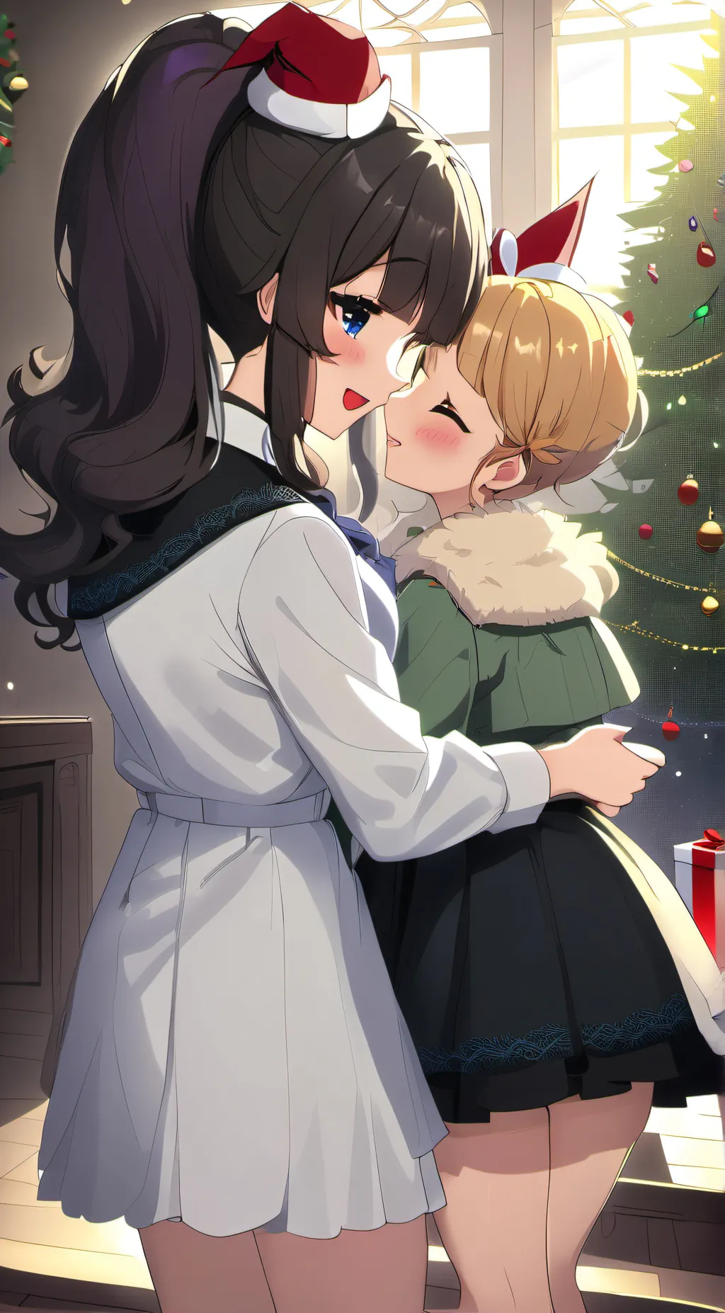 ai character: Ruby and lily background