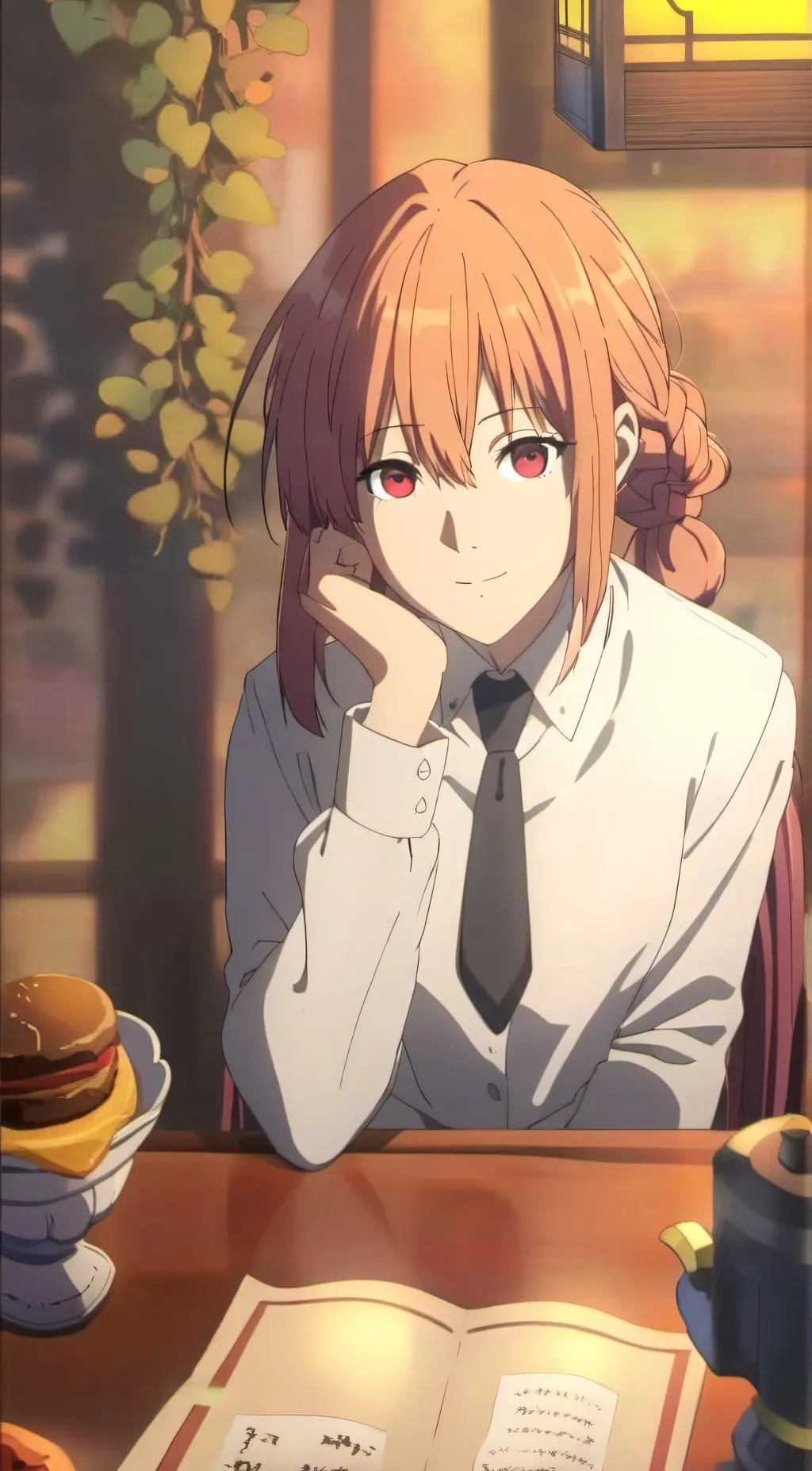 ai character: makima background