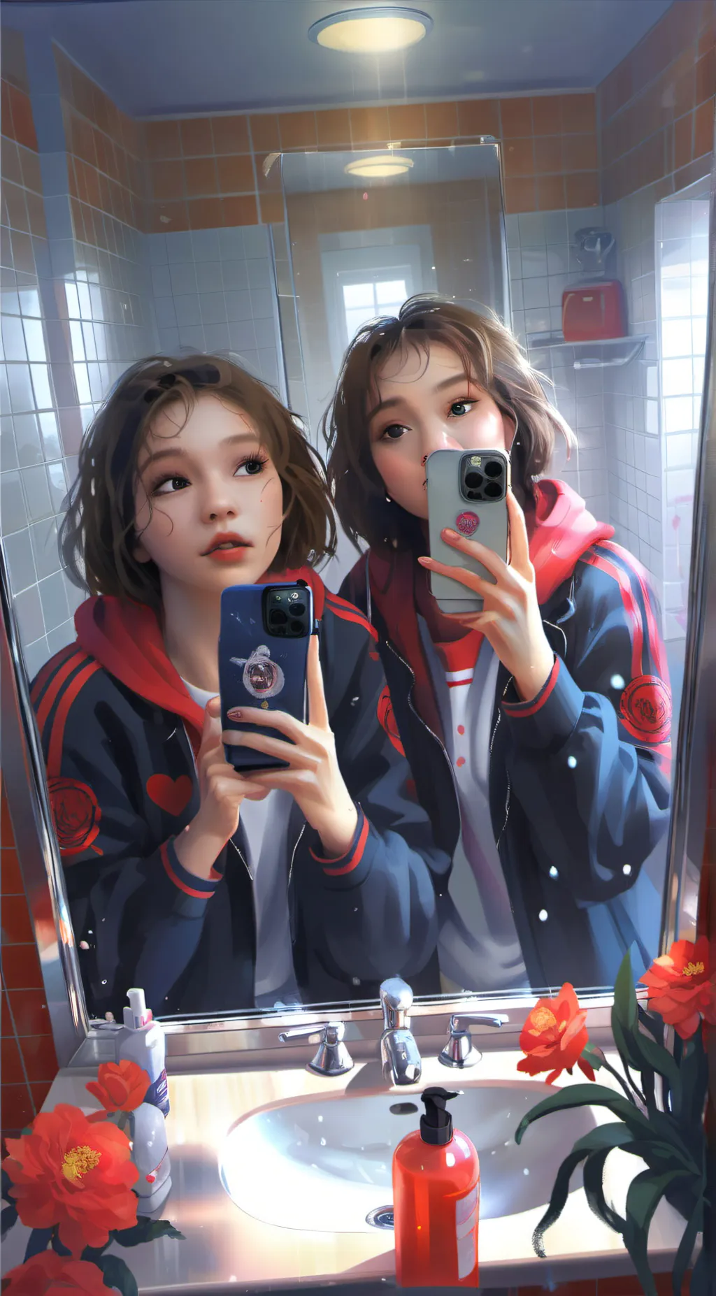 ai character: Lilah and Cali background