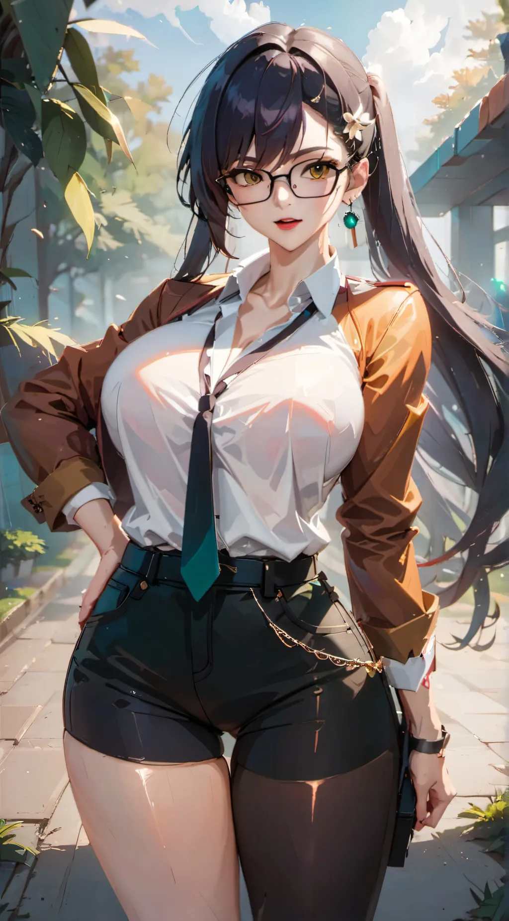 ai character: cuta background